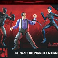 Оригинален комплект фигурки The BATMAN - Batman+ The Penguin + Selina Kyle / DC, снимка 2 - Фигурки - 39429480