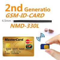 Микро Слушалка Кредитна карта - GSM приемник, снимка 1 - Друга електроника - 42883942