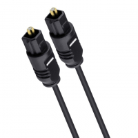 Оптичен аудио кабел DeTech, Toslink, 1.5м, Черен, снимка 4 - Други - 36545062