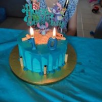 Детска украса за рожден ден Декорация за торта Lilo and Stitch , снимка 3 - Форми - 42875953