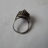 стар сребърен пръстен, снимка 6 - Антикварни и старинни предмети - 31787933