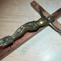 дървен кръст с христос и ланец-1.2метра, снимка 6 - Колекции - 29266925