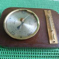 Барометър и термометър , снимка 2 - Антикварни и старинни предмети - 29482165