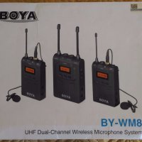 Професионални микрофони BOYA WM8, снимка 1 - Микрофони - 39925639