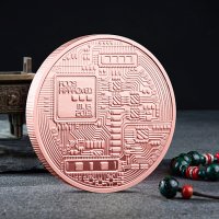 Биткойн монета / Bitcoin ( BTC ) - Медна, снимка 2 - Нумизматика и бонистика - 39002376