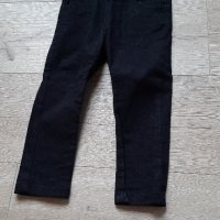 Черни еластични дънки , снимка 1 - Панталони и долнища за бебе - 30195983