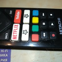 hitachi youtube & netflix remote control-внос switzerland, снимка 2 - Дистанционни - 29850522