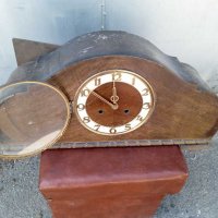 Оригинален стар каминен настолен часовник Механичен, снимка 3 - Антикварни и старинни предмети - 29707562
