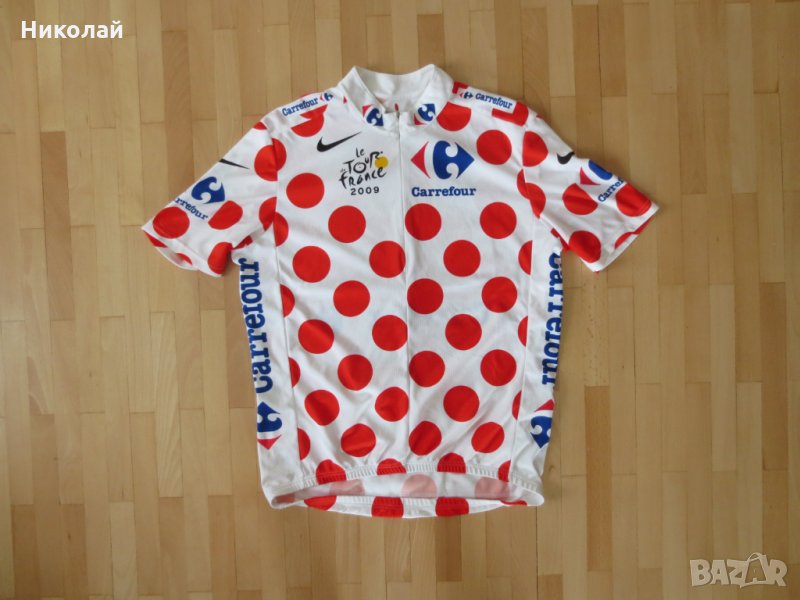 NIKE TOUR DE FRANCE CYCLING JERSEY, снимка 1