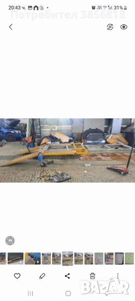 Стенд за разпъване на ударени автомобили марка car bench, снимка 1
