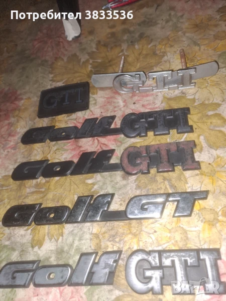 Емблеми Golf Gt , Golf Gti , снимка 1