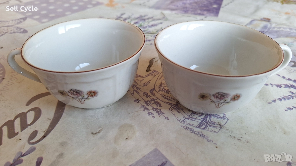 ✅БЪЛГАРСКИ ПОРЦЕЛАНОВИ ЧАШИ ЗА ЧАЙ❗, снимка 1