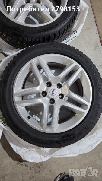Комплект гуми с джанти - зимни ДОТ2022г. , снимка 1