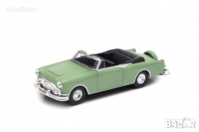 Метална ретро количка Packard Caribbean 1953 / WELLY OLD TIMER, снимка 1
