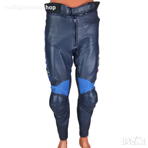📌 5024 – IXS Мъжки кожен мото панталон – Размер 52 – 🟩 90 лв, снимка 1
