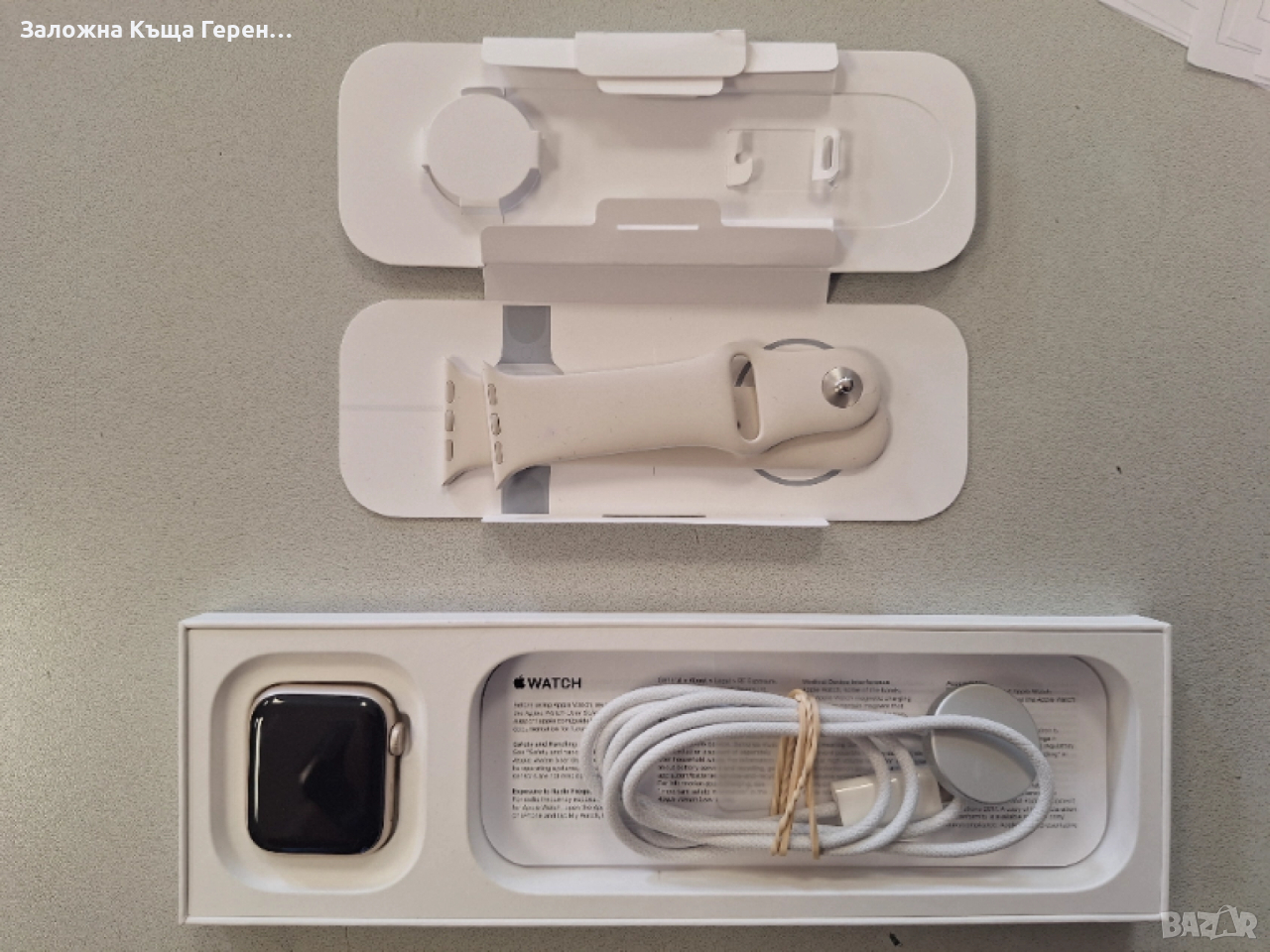 Apple Watch SE 3 40mm + Гаранция iStyle, снимка 1