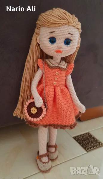 Ръчно плетена кукла, снимка 1