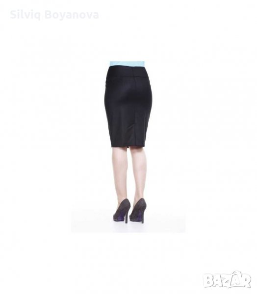 Дамска черна елегантна пола, снимка 1