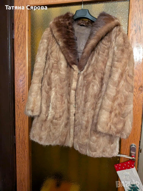 Късо кожено палто, снимка 1