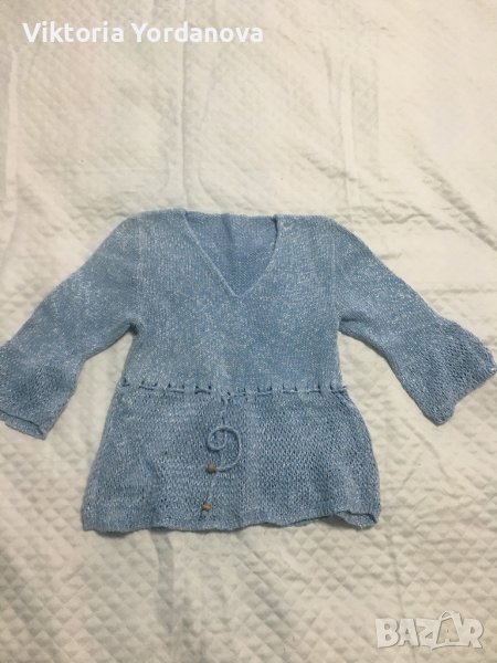 Блузка от фино плетиво хс-с, снимка 1