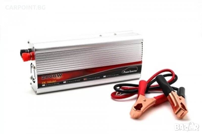 ИНВЕРТОР НА НАПРЕЖЕНИЕ VERTEX ПРЕОБРАЗУВАТЕЛ 24V DC- 220V AC – 2000W, снимка 1
