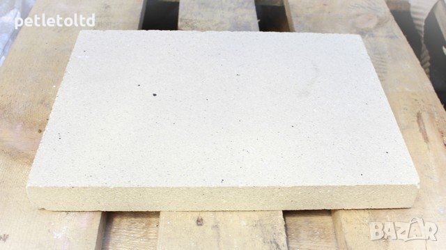 Огнеупорни тухли 30 см Х 24 см Х 3 см, снимка 1