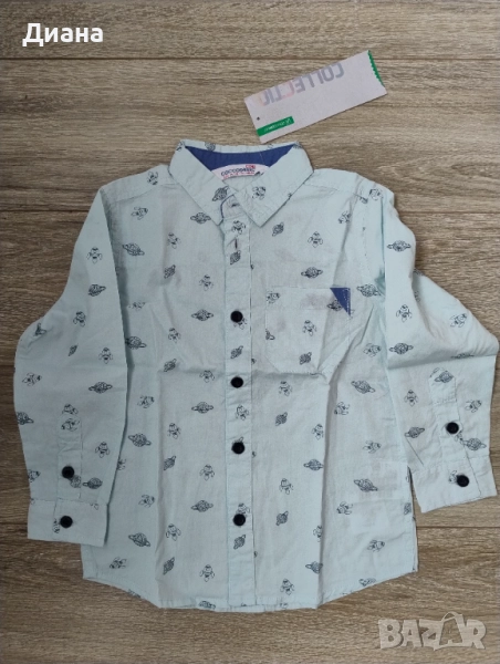 Детска риза Coccodrillo, размер 104 см (4 г), снимка 1