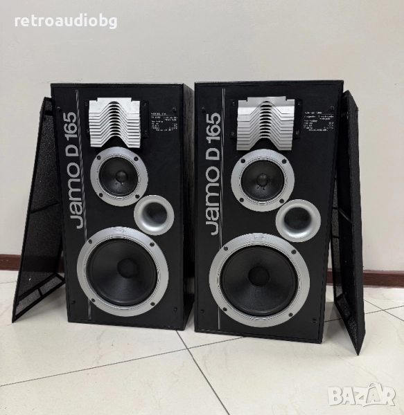 🔉Винтидж трилентови тонколони JAMO D 165 - 100-165W🔉, снимка 1