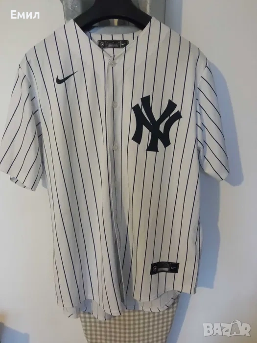 Nike Yankees Majestic джързита L, снимка 1