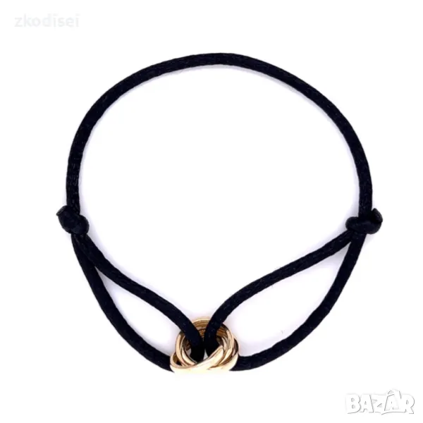 Златна регулируема гривна Cartier 1,98гр. 14кр.проба:585 модел:29705-2, снимка 1