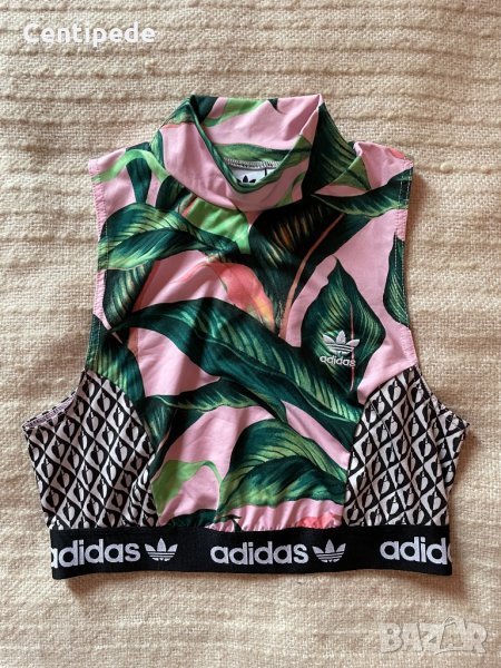 Бюстие Adidas Originals x FARM, снимка 1