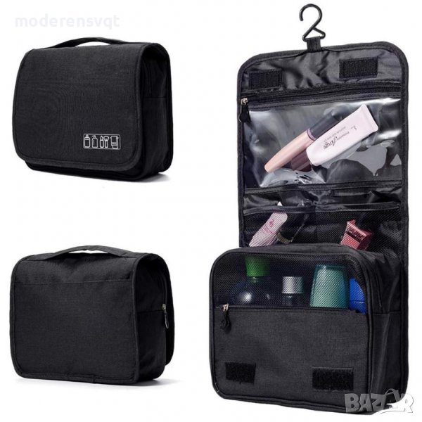 Козметична чанта за пътуване с кука за закачане тип несесер, снимка 1