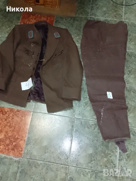 Зимна войнишка униформа,офицерски колан, снимка 1