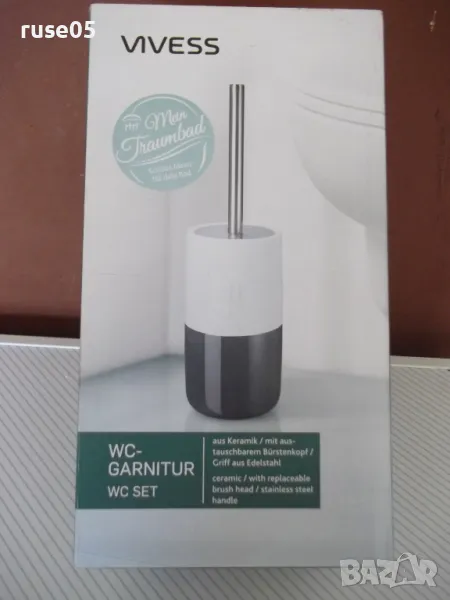 Четка "VIVESS" за тоалетна керамична нова, снимка 1