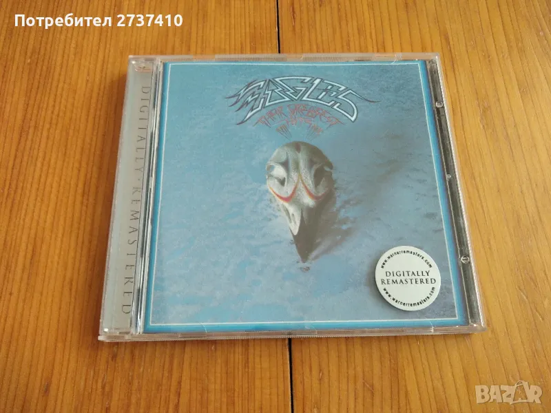 EAGLES - THEIR GREATEST HITS 1971-1975 10лв оригинален диск ремастер, снимка 1