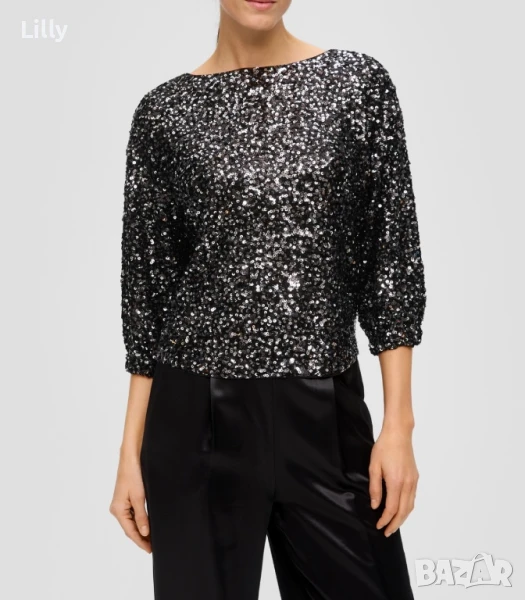 Блуза с паети , снимка 1