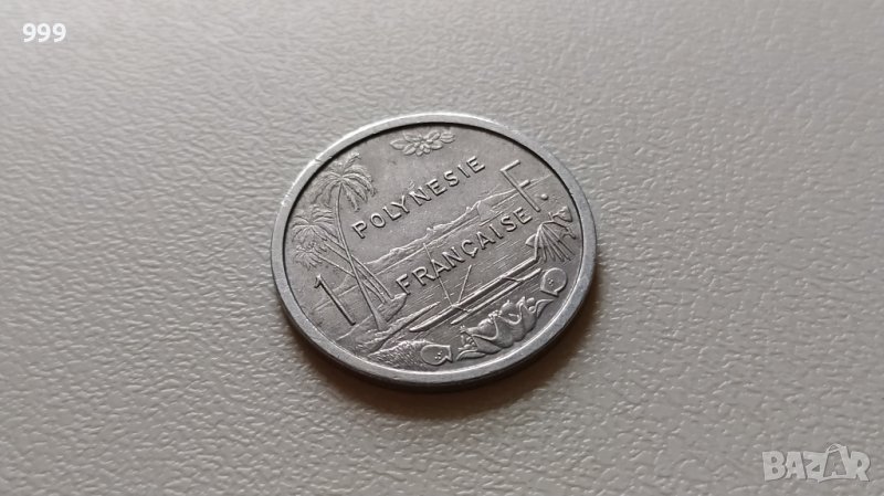 1 франк 1979 Френска Полинезия, снимка 1
