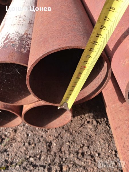 Продавам Метална Стоманена тръба Ф 133 мм. с дебелина 4 мм., снимка 1