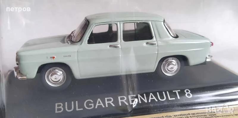 1:43 renault8 от списанията, снимка 1