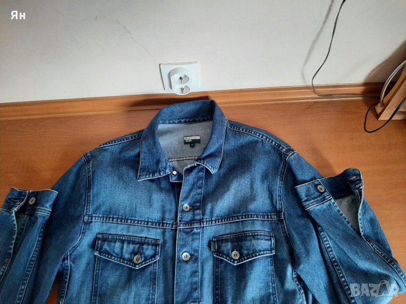  Оригинално Paul Smith Дънково Яке-тъмно синьо-XL , снимка 1