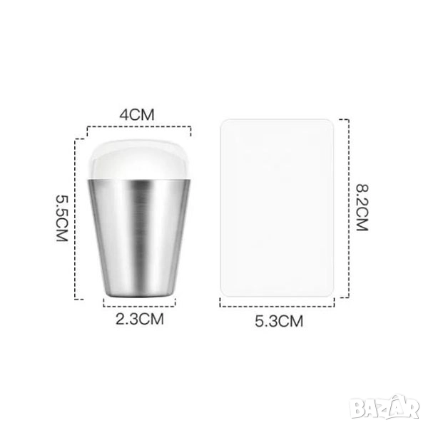 РАЗПРОДАЖБА! - Силиконов печат за нокти, снимка 1