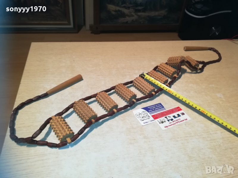 масажор-дървен-1.25метра 2310201910, снимка 1