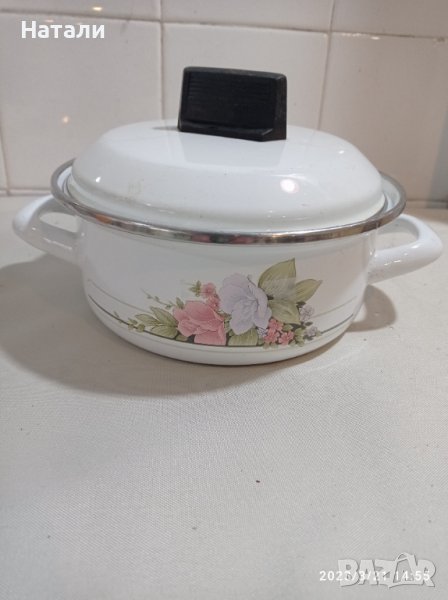 тенджера емайл 1Л 291, снимка 1