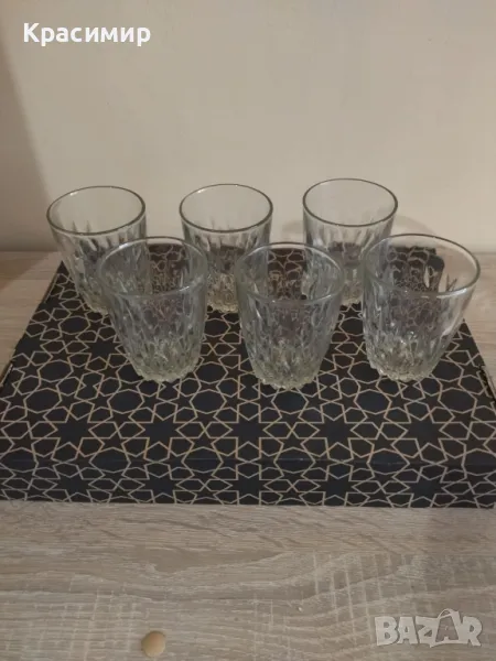 стъклени чаши за безалкохолно или вода , снимка 1