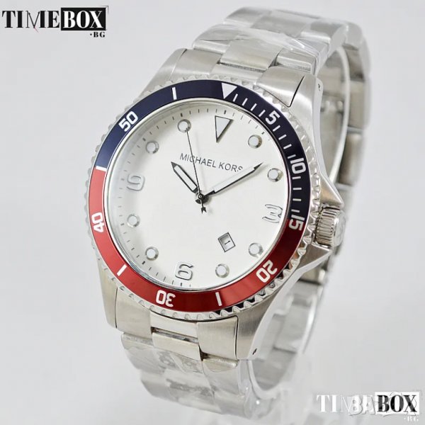 Michael Kors MK7056 Pepsi Bezel Classic. Нов мъжки часовник, снимка 1