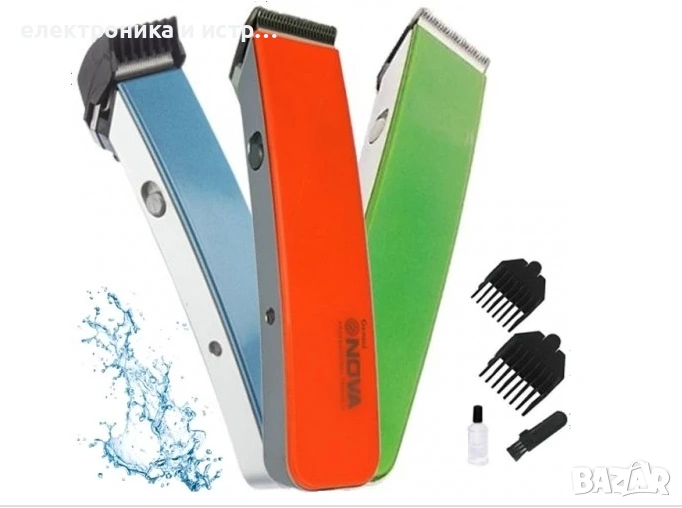 Машинка за подстригване - акумулаторна NOVA NS-216 - до 45 min работа , снимка 1