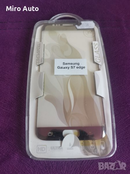 Оригинален Стъклен прптектор за Samsung S7 Adge , снимка 1
