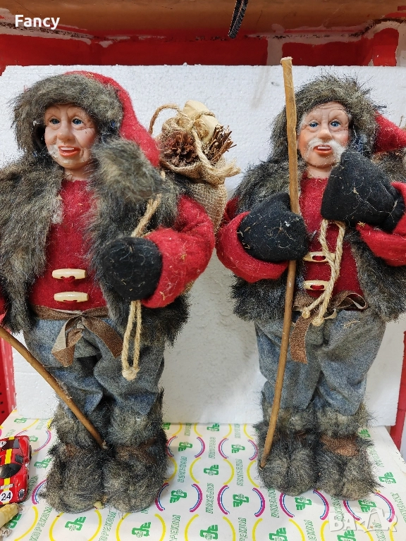 Ръчно изработени големи кукли, ескимоси 50 см, снимка 1