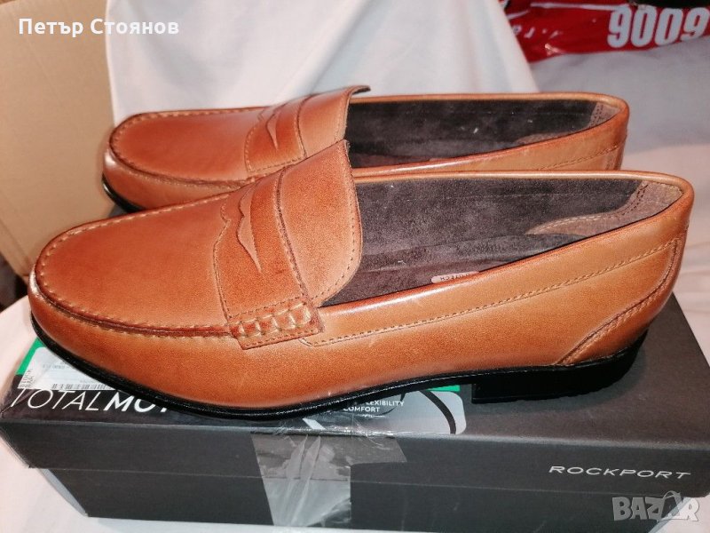 Мъжки мокасини от естествена кожа ROCKPORT №45, снимка 1