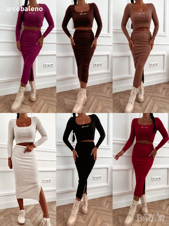 Дамски комплект от две части, 6цвята , снимка 1